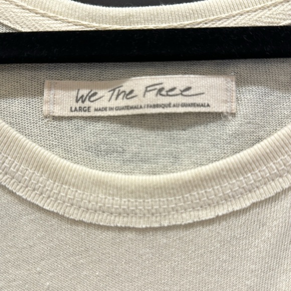 NWOT Free People We The Free Texas Bluebonnet Tee - size Large - Picture 4 of 4